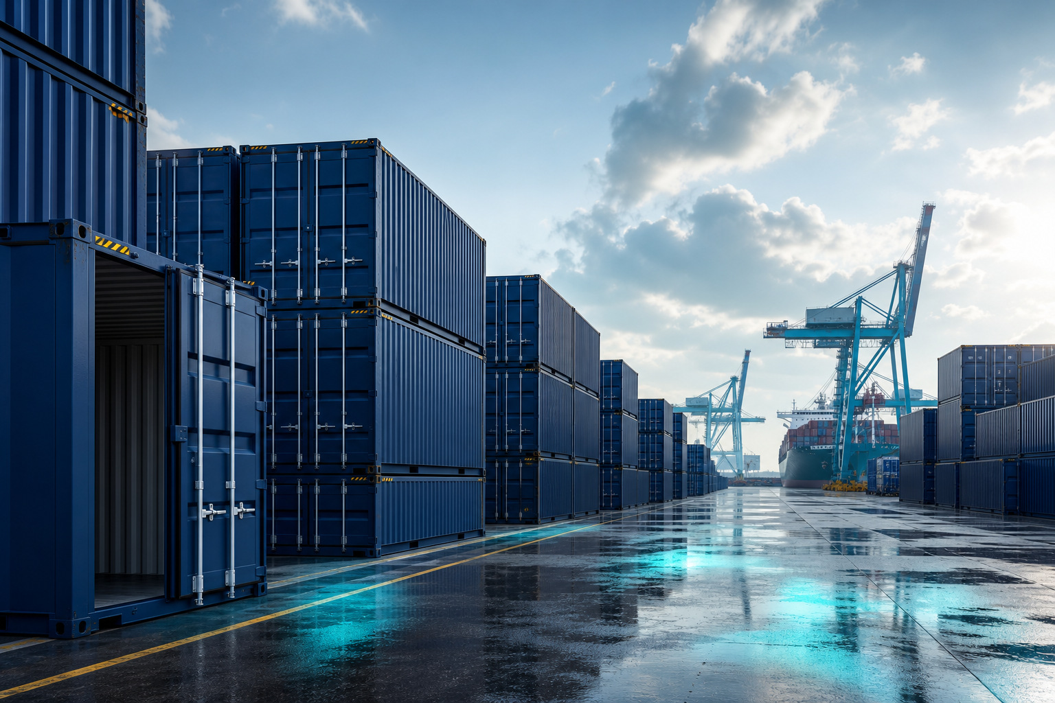 Sea Star Logistic — shipping containers and logistics operations